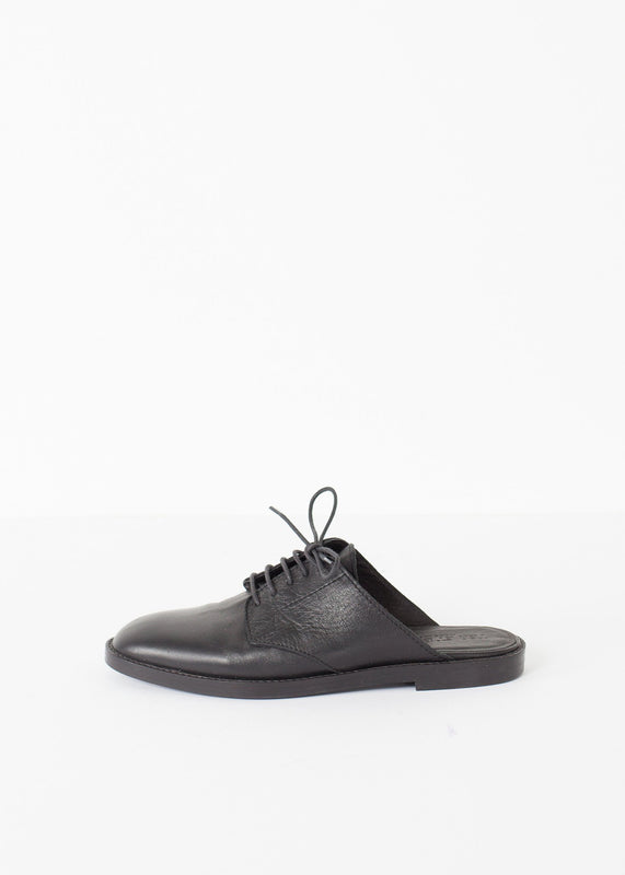 Backless Oxford in Black